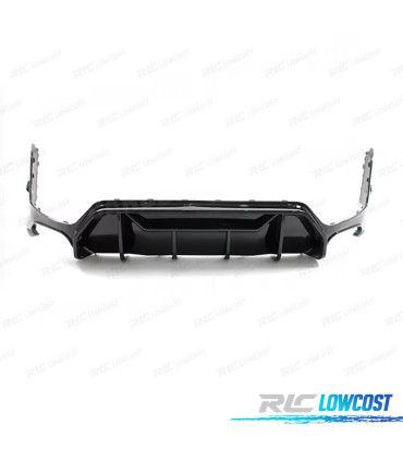 DIFFUSEUR BMW G20 23-25 LOOK M NOIR BRILLANT O---O