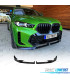 SPOILER LAME AVANT BMW X6 G06 19-22 LOOK M NOIR BRILLANT