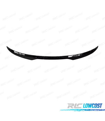 AILERON BECQUET LAME COFFRE BMW X3 G01 21-24 LOOK M NOIR BRILLANT