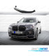 SPOILER LIP BMW X3 G01 LCI 22- LOOK M NOIR BRILLANT
