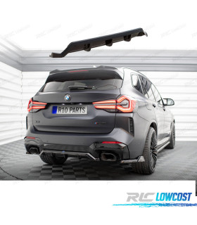 DIFFUSEUR ARRIÈRE BMW X3 G01 21-24 LOOK M NOIR BRILLANT