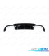 DIFFUSEUR MERCEDES W204 07-14 LOOK C63 AMG NOIR BRILLANT