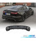 DIFFUSEUR AUDI A6 S LINE 15-18 LOOK RS6 NOIR BRILLANT