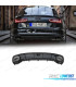 DIFFUSEUR AUDI A6 15-18 LOOK RS6 NOIR BRILLANT