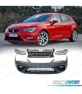 PARE-CHOCS AVANT SEAT LEON LOOK FR 13-19 ANTIBROUILLARDS