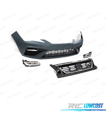 PARE-CHOCS AVANT SEAT LEON LOOK FR 13-19 ANTIBROUILLARDS