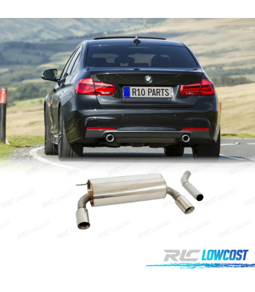 LIGNE D'ÉCHAPPEMENT BMW F30 F31 328 430 LOOK M DOUBLE SORTIE