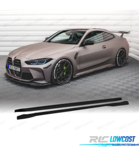 RAJOUTS DES BAS DE CAISSE BMW G82 G83 20- M4 NOIR BRILLANT