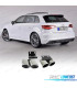 EMBOUT D'ÉCHAPPEMENT AUDI A3 8V 13- LOOK S CHROMÉ