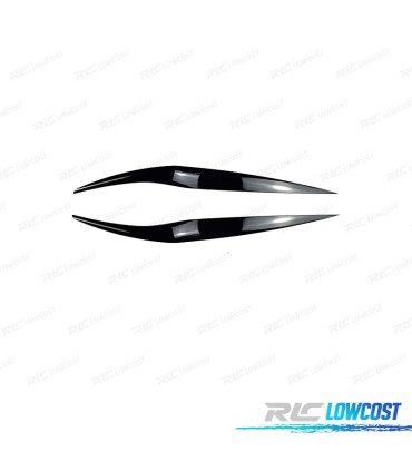 PAUPIÈRES DE PHARES FORD FIESTA MK7 13-14 NOIR