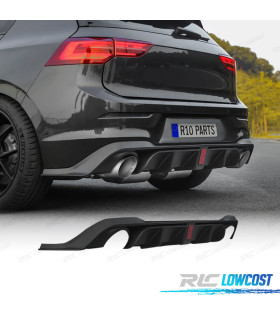 DIFFUSEUR VOLKSWAGEN VW GOLF 8 VIII 20- LOOK CS NOIR BRILLANT