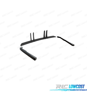 RAJOUTS DIFFUSEUR BMW G20 23-25 LOOK M NOIR BRILLANT