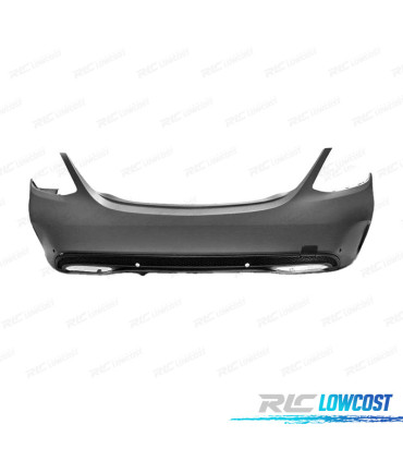 PARE CHOCS ARRIÈRE MERCEDES CLASSE C W205 14- LOOK AMG PDC