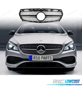 CALANDRE MERCEDES CLA C117 16-19 LOOK GT DIAMANT NOIR