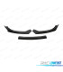 SPOILER LAME FRONTAL AUDI A6 C7 15-18 LOOK S-LINE NOIR BRILLANT