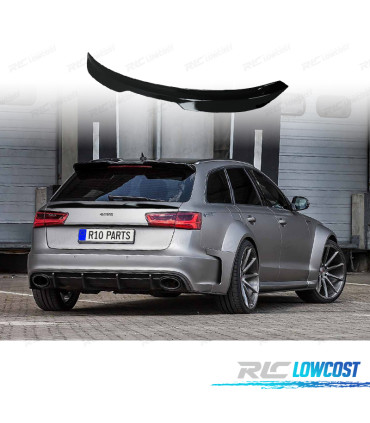 AILERON BECQUET AUDI A6 AVANT 11-18 NOIR BRILLANT