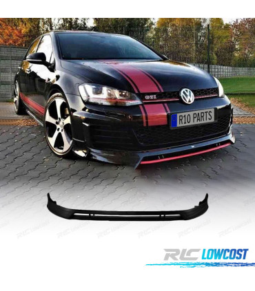 SPOILER LAME FRONTAL VOLKSWAGEN VW GOLF MK7 12-20