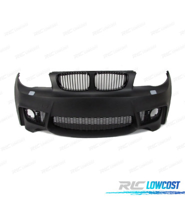 PARE CHOCS FRONTAL BMW E81 E82 E87 E88 04-13 LOOK 1M + CALANDRE