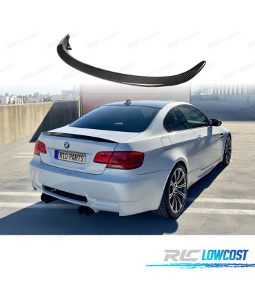 AILERON BECQUET LAME COFFRE BMW E93 CABRIO 06-14 CARBONE