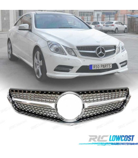 CALANDRE MERCEDES W207 LOOK DIAMOND 09-13 CHROMÉ