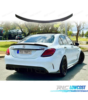 AILERON LAME DE COFFRE MERCEDES W205 14-18 LOOK AMG CARBONE