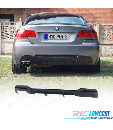 DIFFUSEUR ARRIÈRE BMW E92 E93 COUPÉ CABRIO LOOK M PERFORMANCE NOIR BRILLANT OO---