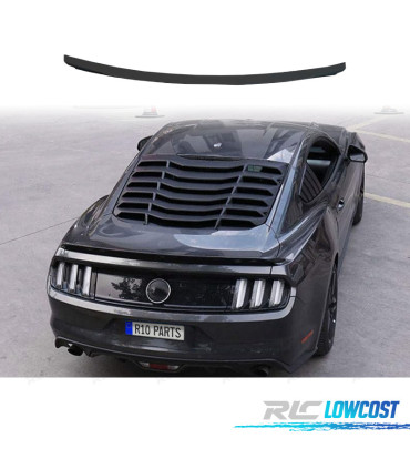 AILERON LAME DE COFFRE FORD MUSTANG 15-23 LOOK SPORT NOIR