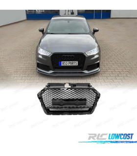 CALANDRE AUDI A3 II 16-20 LOOK RS3 NOIR