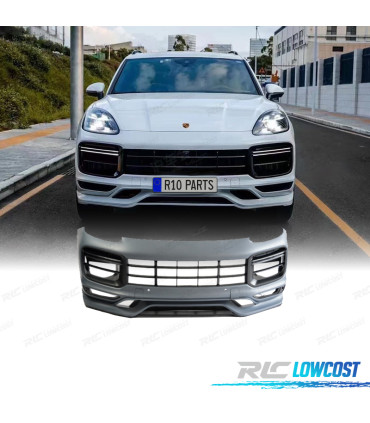 PARE CHOCS FRONTAL PORSCHE CAYENNE 18-23 LOOK TURBO