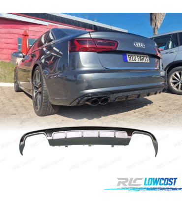 DIFFUSEUR AUDI A6 C7 16- LOOK S6