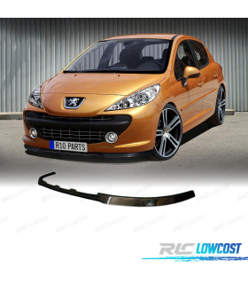 SPOILER LAME PARE-CHOCS AVANT PEUGEOT 207 06-12 CARBONE