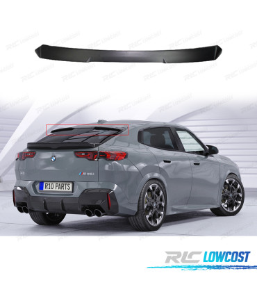SPOILER DE TOIT BMW X2 F39 24- LOOK M NOIR BRILLANT