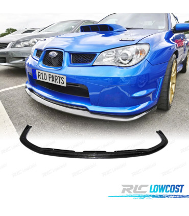 SPOILER LAME PARE-CHOCS AVANT SUBARU IMPREZA 12- GVF CARBONE