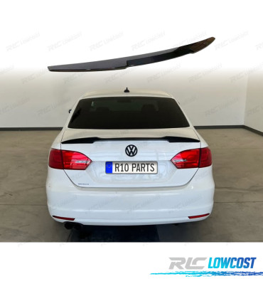 AILERON SPOILER DE TOIT VOLKSWAGEN VW JETTA 6 12-18 LOOK M4 NOIR BRILLANT