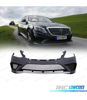 PARE CHOCS AVANT MERCEDES CLASSE S W222 13-17 LOOK AMG S63 PDC