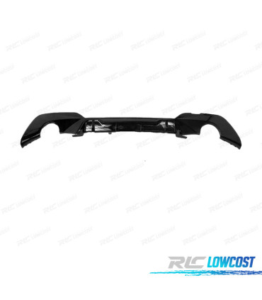 DIFFUSEUR BMW G20 G21 19-22 LOOK MP COMPETITION 330i NOIR BRILLANT