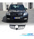 CALANDRE MERCEDES CLASSE GLK X204 12-15 LOOK AMG NOIR CHROMÉ