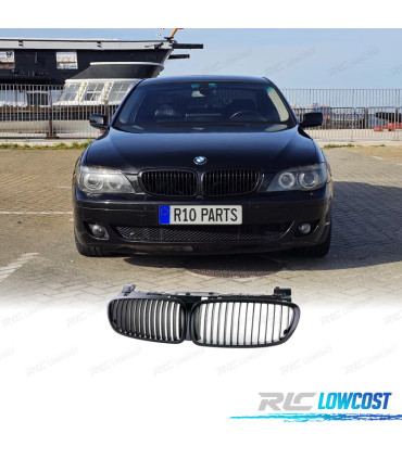 CALANDRE BMW E65 E66 05-08 LOOK M NOIR MAT