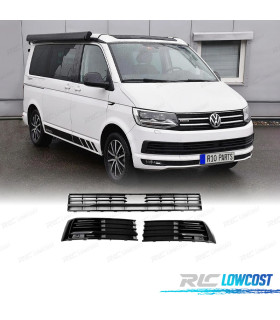 GRILLES VOLKSWAGEN VW T6 MULTIVAN 15-19 ACC NOIR BRILLANT