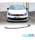 SPOILER LAME AVANT VOLKSWAGEN VW GOLF 6 GTI 09-13 NOIR BRILLANT