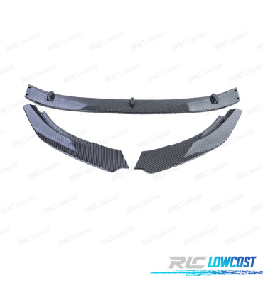SPOILER LAME AVANT VOLKSWAGEN VW GOLF 6 GTI 09-13 CARBONE