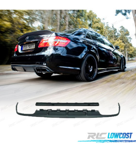 DIFFUSEUR MERCEDES CLASSE E W212 09-13 LOOK E63 AMG NOIR