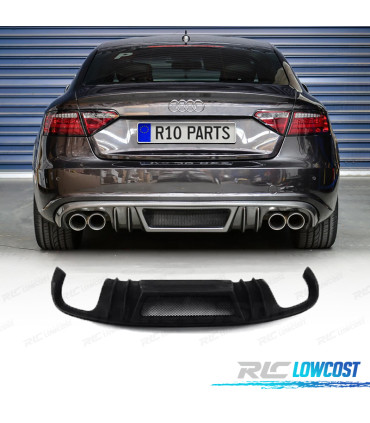 DIFFUSEUR AUDI A5 COUPÉ CABRIO 07-11 LOOK RIEGER