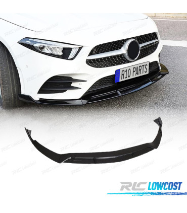 SPOILER LAME DE PARE-CHOCS AVANT MERCEDES W177 18- LOOK AMG + SPLITTERS
