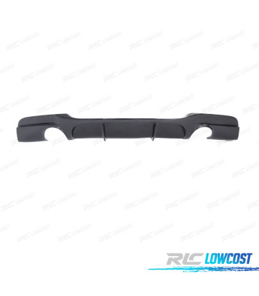 DIFFUSEUR BMW E90 E91 LOOK M PERFORMANCE NOIR BRILLANT