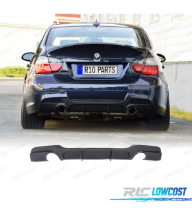 DIFFUSEUR BMW E90 E91 LOOK M PERFORMANCE NOIR BRILLANT