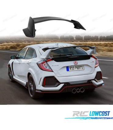 AILERON BECQUET SPOILER HONDA CIVIC HATCHBACK 16-20 LOOK TYPE R