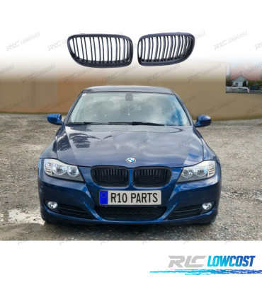 CALANDRES BMW E90 E91 08-12 LOOK M NOIR MAT