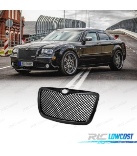 CALANDRE CHRYSLER 300C 04-11 LOOK BENTLEY NOIR BRILLANT