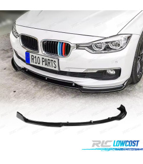 SPOILER LAME FRONTAL BMW F30 F31 NOIR BRILLANT